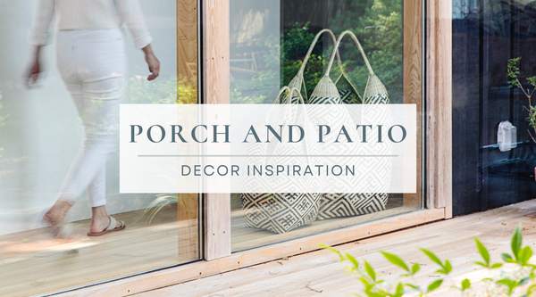 Handwoven Magic: Transform Your Porch and Patio with Texture and Color