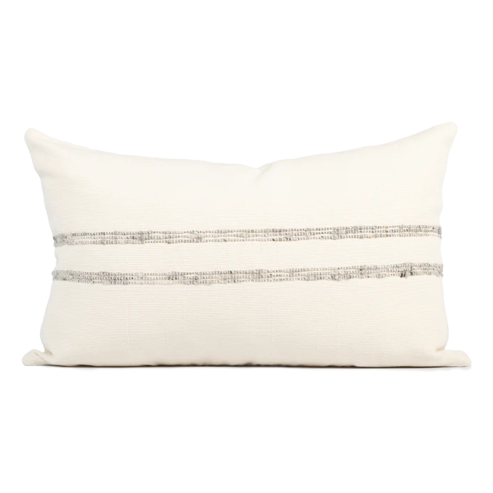 Cartagena Lumbar Pillow - Grey