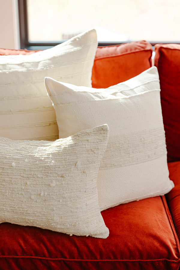3 Ways to Style Pillows on Your Couch