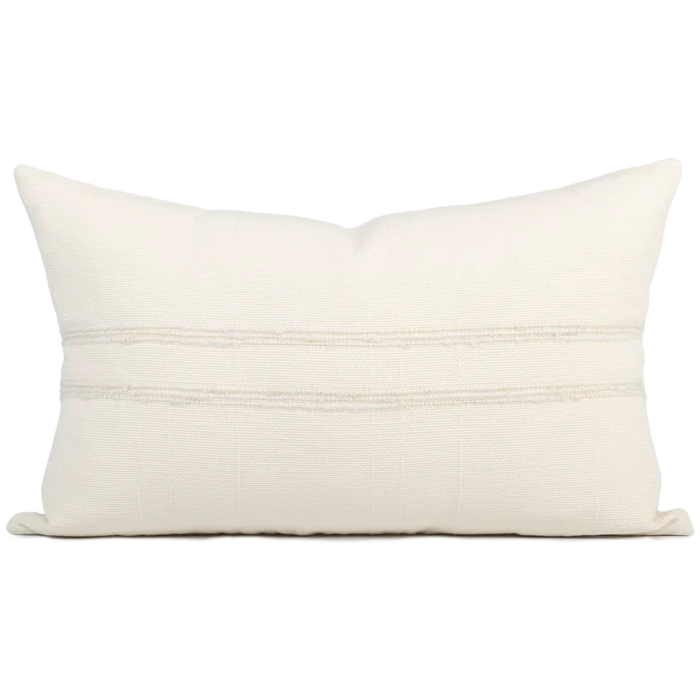 Cartagena Lumbar Pillow - Ivory