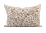 Chestnut Chunky Wool Lumbar Pillow