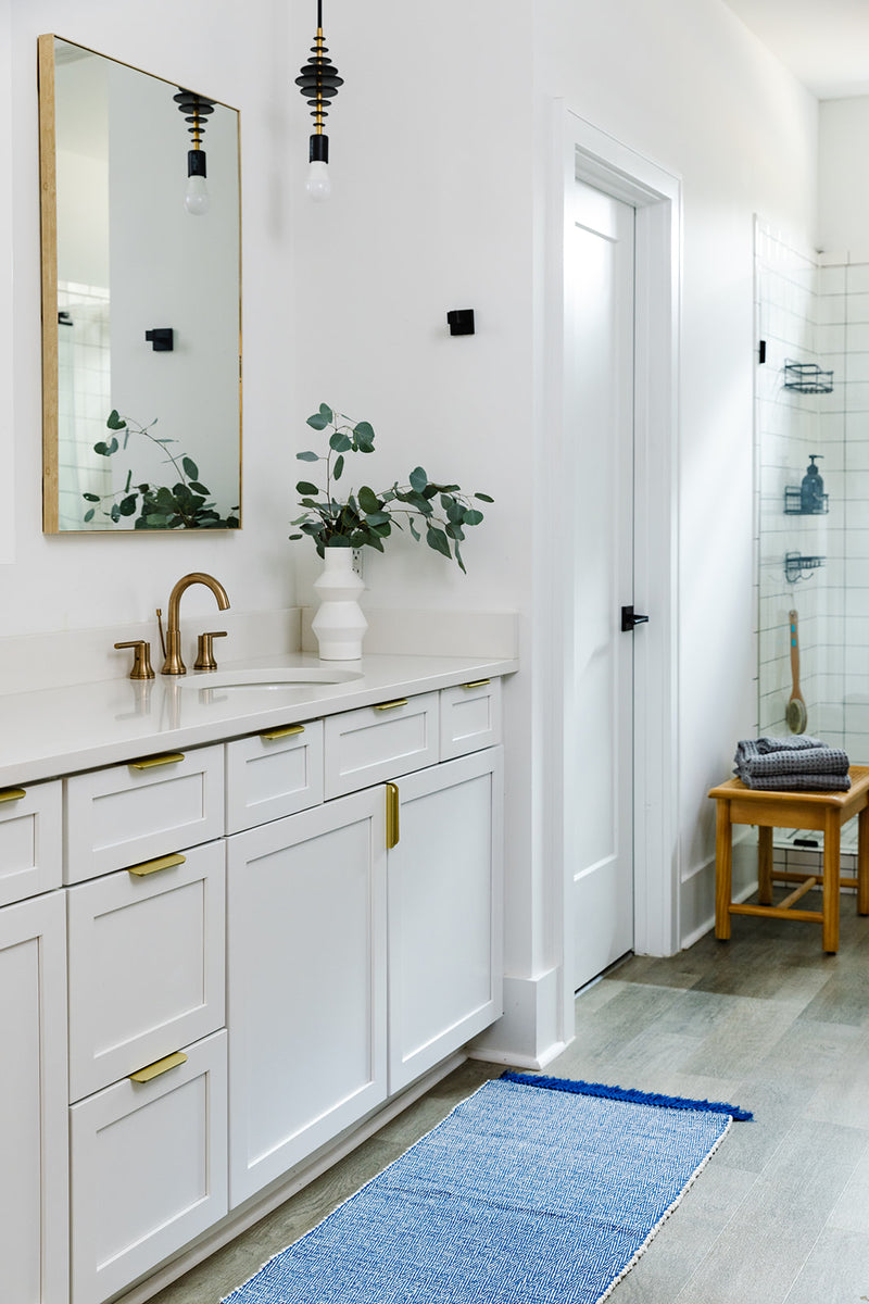 Fique Natural Bath Mat - Azulina Home – Mudpie San Francisco